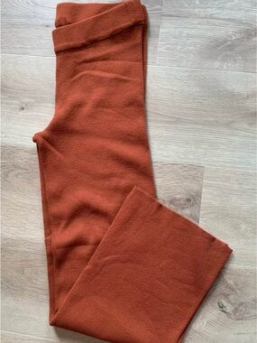 House of Harlow 1960 Rust Orange Knit Pants